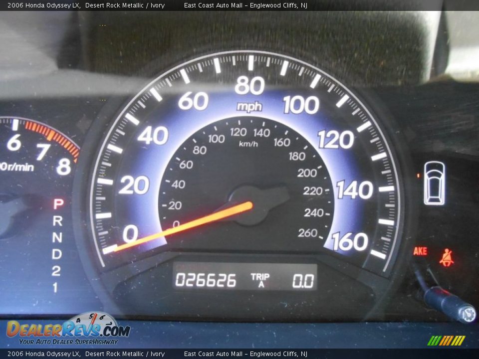 2006 Honda Odyssey LX Desert Rock Metallic / Ivory Photo #13