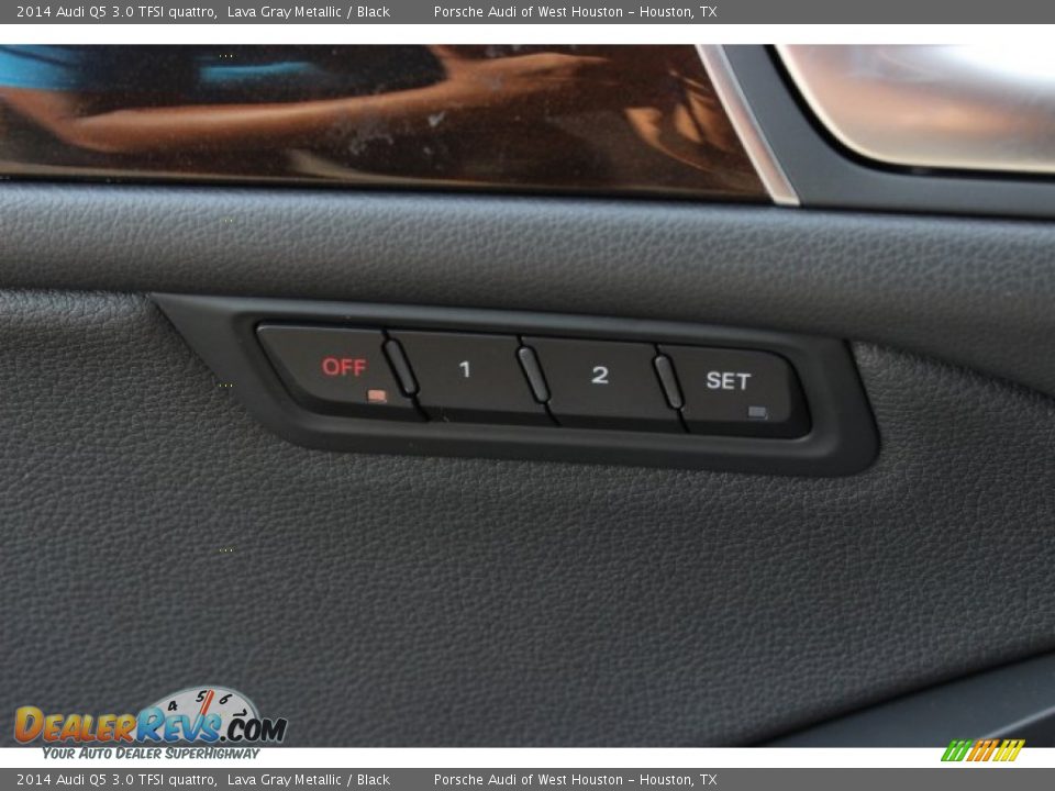 2014 Audi Q5 3.0 TFSI quattro Lava Gray Metallic / Black Photo #11
