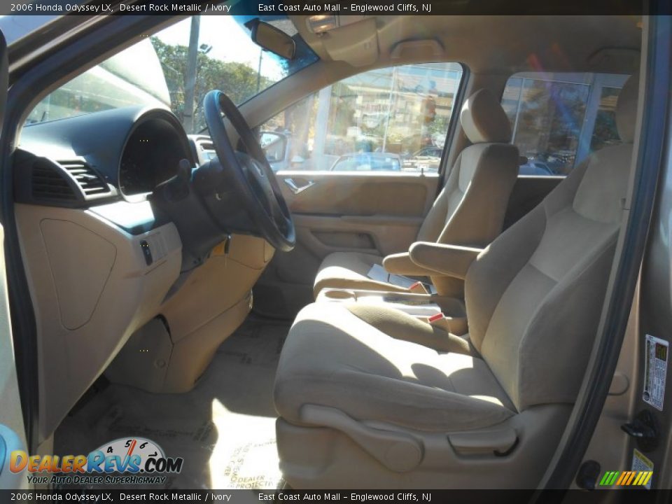 2006 Honda Odyssey LX Desert Rock Metallic / Ivory Photo #15