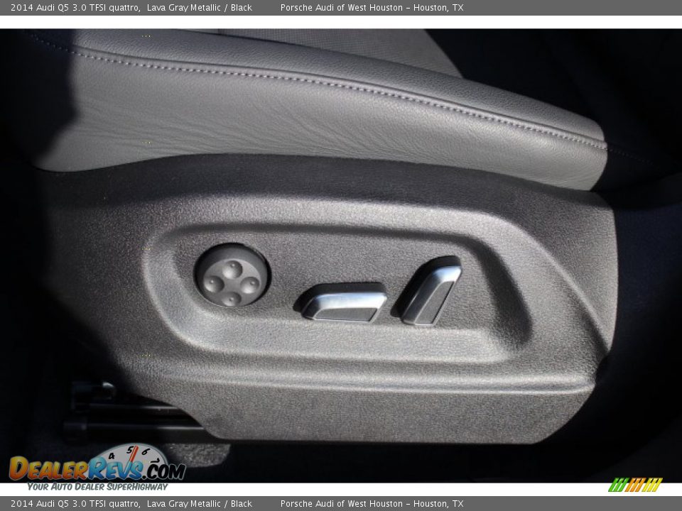 2014 Audi Q5 3.0 TFSI quattro Lava Gray Metallic / Black Photo #14