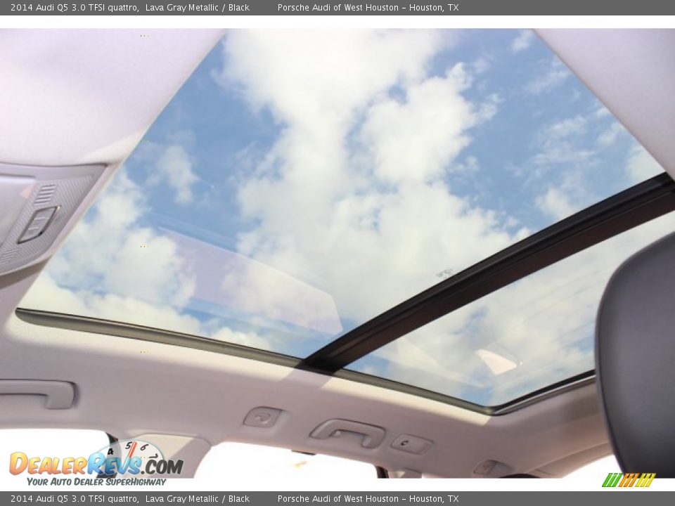 2014 Audi Q5 3.0 TFSI quattro Lava Gray Metallic / Black Photo #18