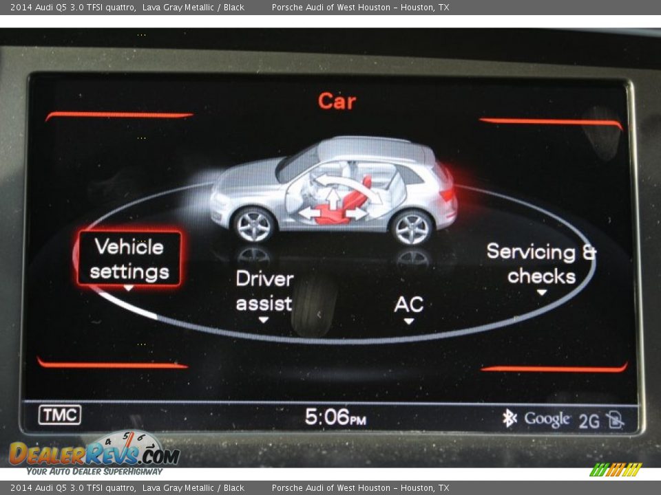 2014 Audi Q5 3.0 TFSI quattro Lava Gray Metallic / Black Photo #23