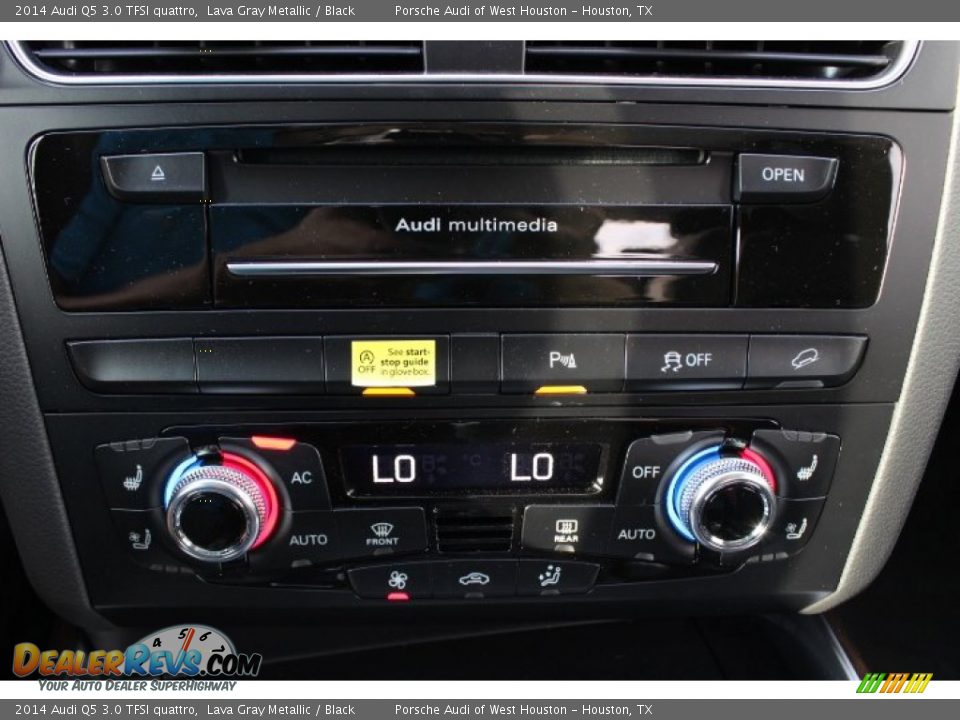 2014 Audi Q5 3.0 TFSI quattro Lava Gray Metallic / Black Photo #24
