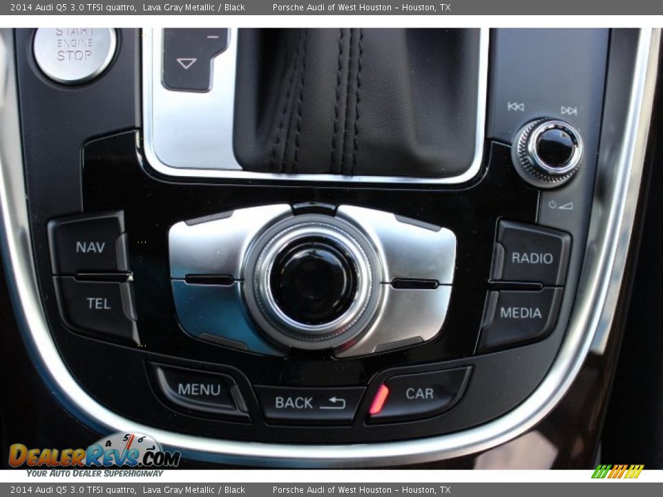2014 Audi Q5 3.0 TFSI quattro Lava Gray Metallic / Black Photo #25