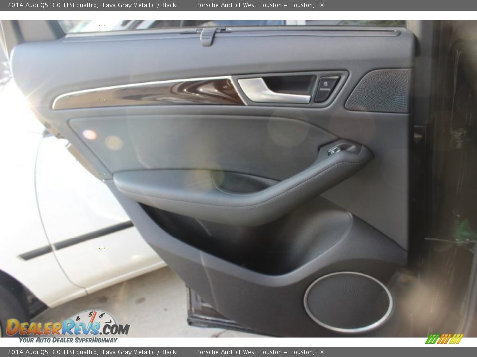 2014 Audi Q5 3.0 TFSI quattro Lava Gray Metallic / Black Photo #28