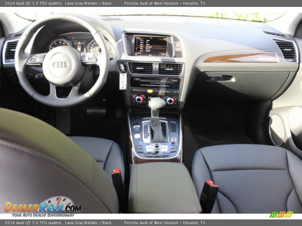 2014 Audi Q5 3.0 TFSI quattro Lava Gray Metallic / Black Photo #31
