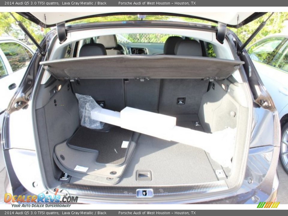 2014 Audi Q5 3.0 TFSI quattro Lava Gray Metallic / Black Photo #33