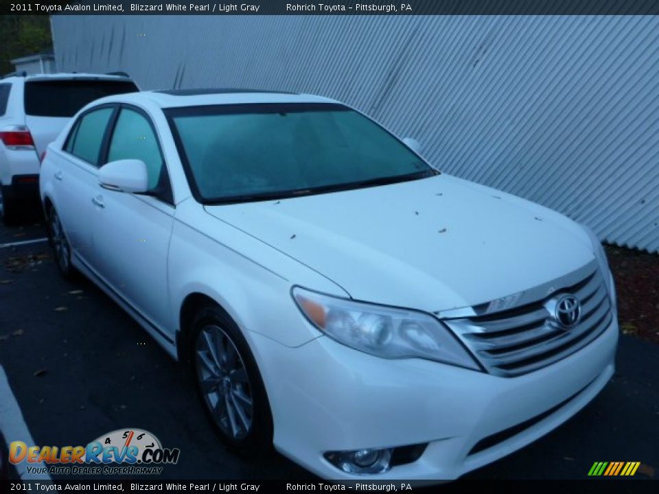 2011 Toyota Avalon Limited Blizzard White Pearl / Light Gray Photo #1