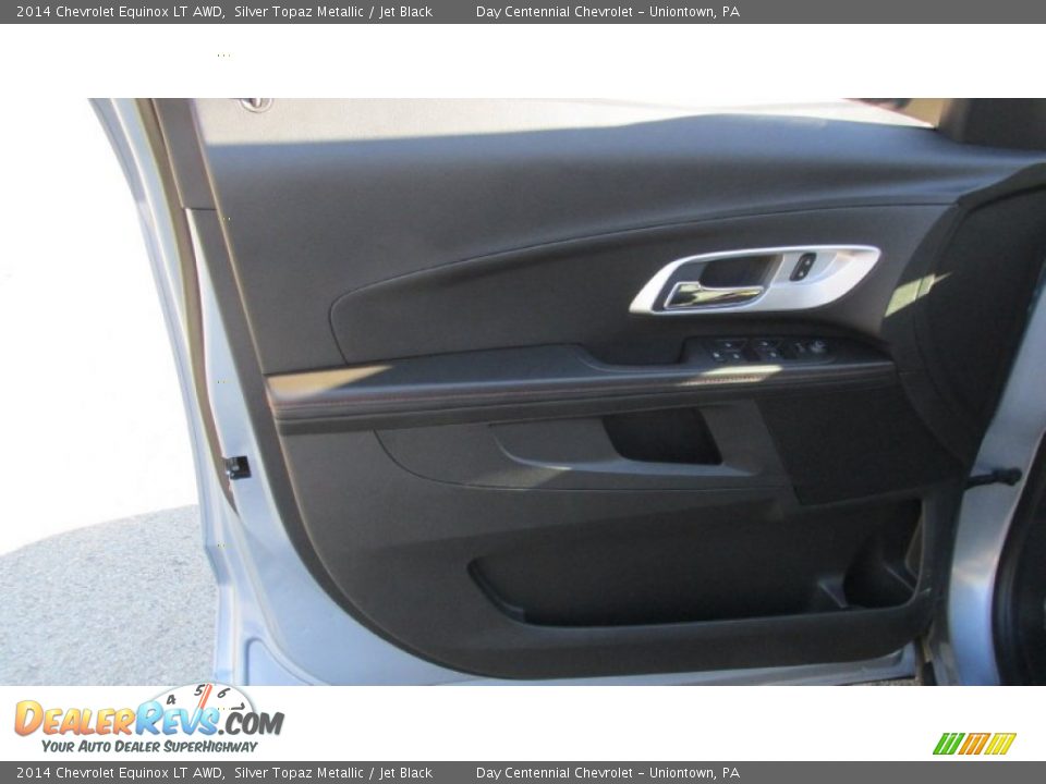 2014 Chevrolet Equinox LT AWD Silver Topaz Metallic / Jet Black Photo #11