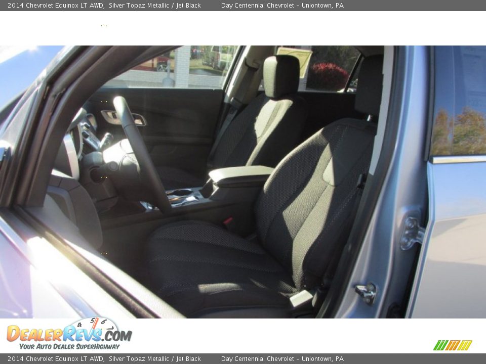 2014 Chevrolet Equinox LT AWD Silver Topaz Metallic / Jet Black Photo #12