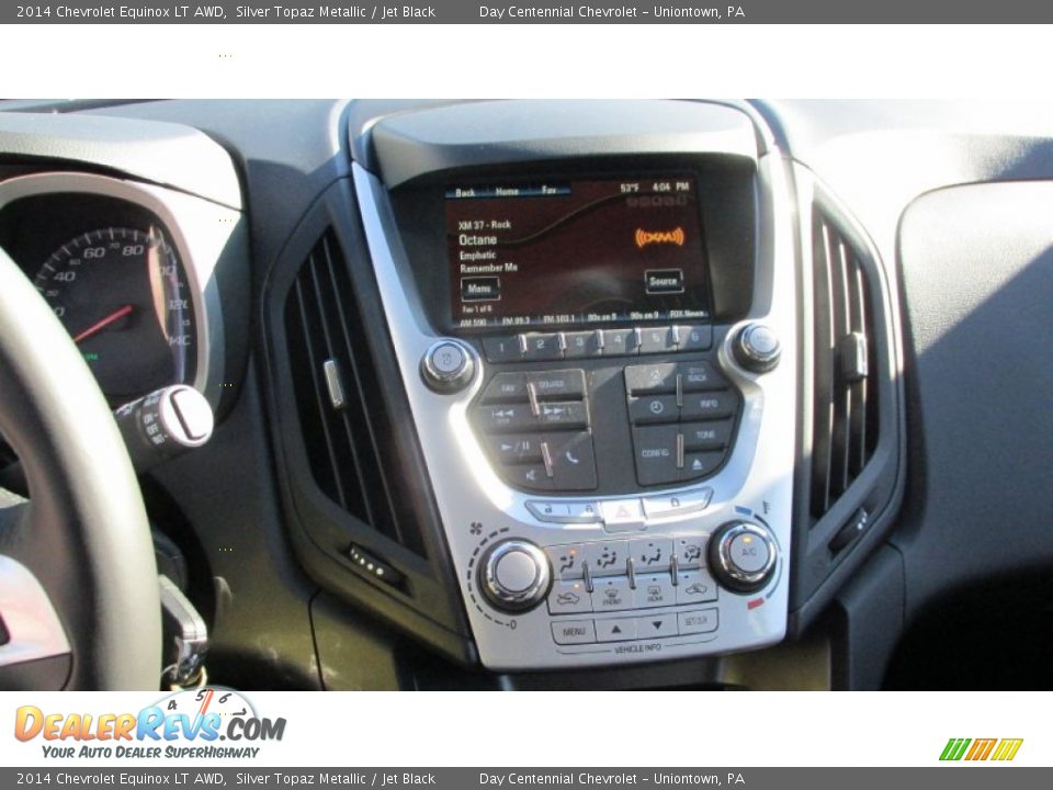 2014 Chevrolet Equinox LT AWD Silver Topaz Metallic / Jet Black Photo #15