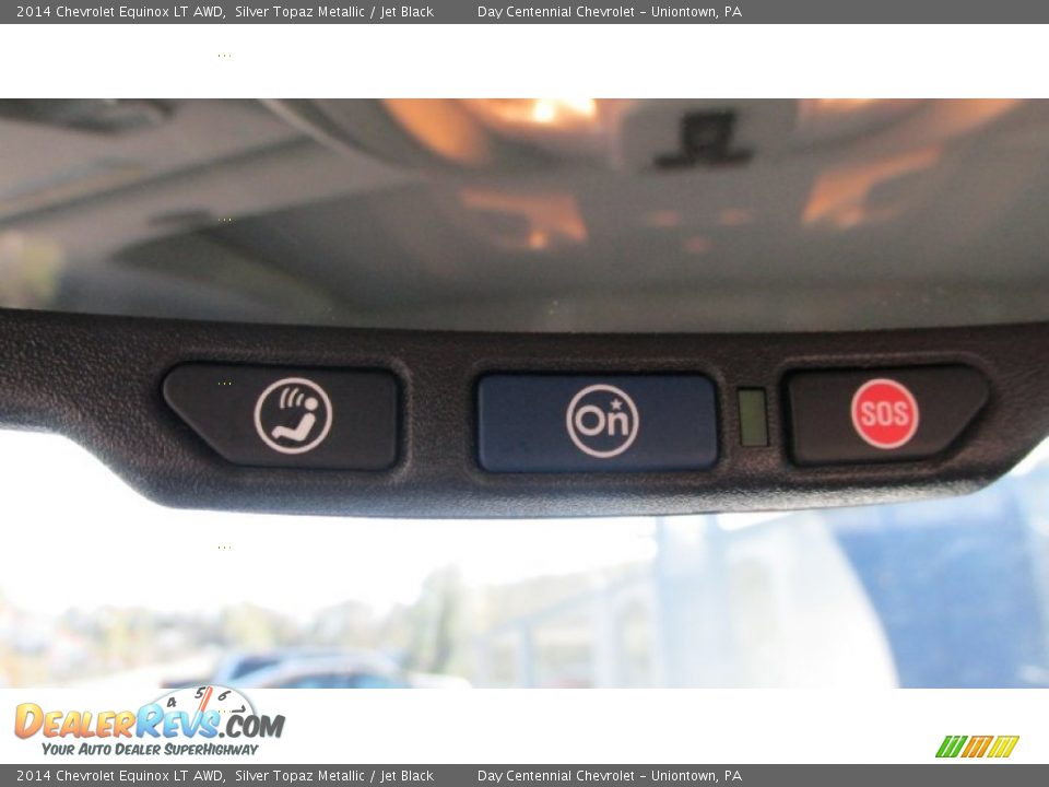 2014 Chevrolet Equinox LT AWD Silver Topaz Metallic / Jet Black Photo #17