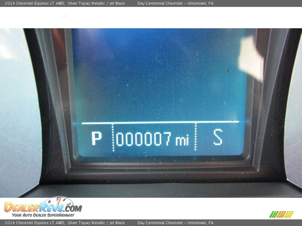 2014 Chevrolet Equinox LT AWD Silver Topaz Metallic / Jet Black Photo #20