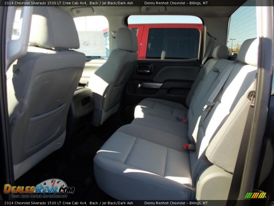 2014 Chevrolet Silverado 1500 LT Crew Cab 4x4 Black / Jet Black/Dark Ash Photo #8
