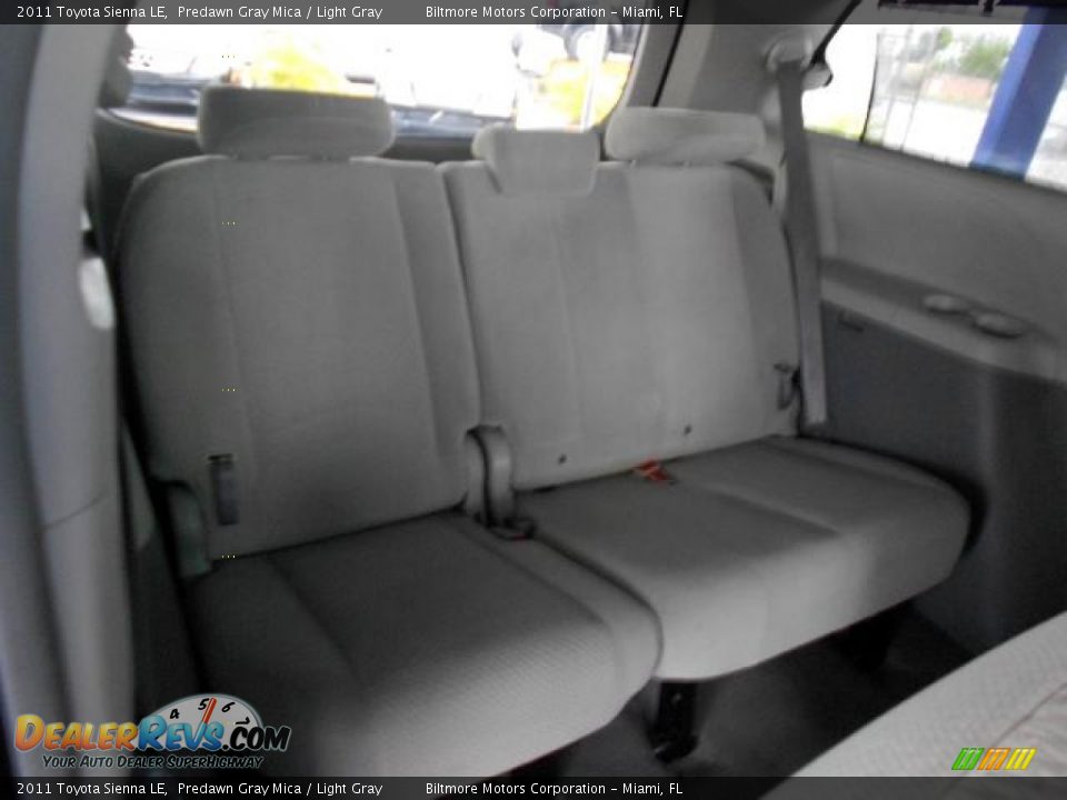 2011 Toyota Sienna LE Predawn Gray Mica / Light Gray Photo #14