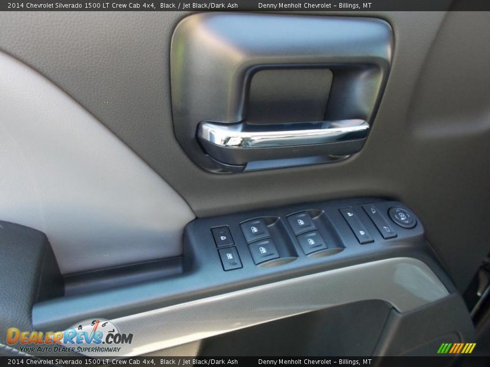 2014 Chevrolet Silverado 1500 LT Crew Cab 4x4 Black / Jet Black/Dark Ash Photo #13