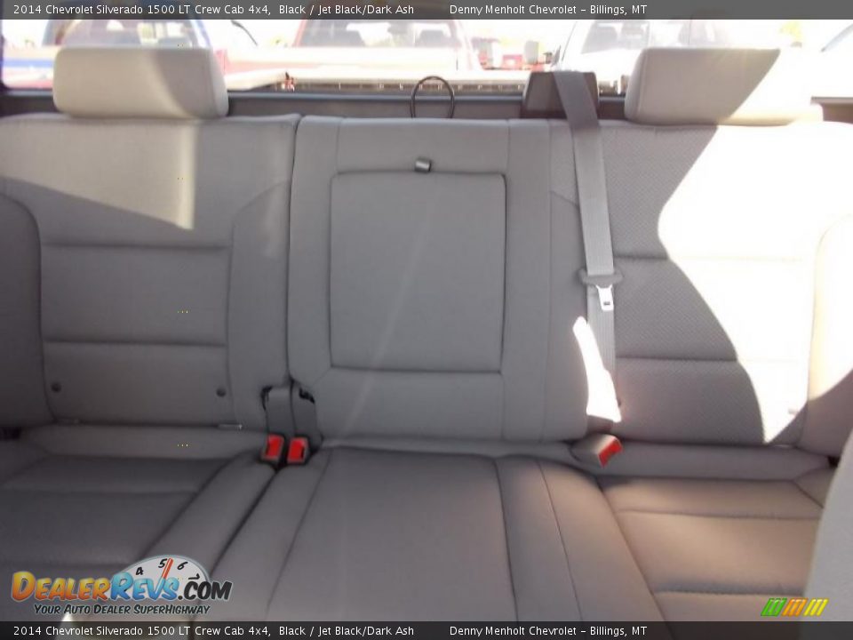 2014 Chevrolet Silverado 1500 LT Crew Cab 4x4 Black / Jet Black/Dark Ash Photo #14
