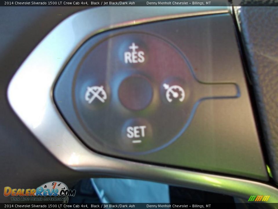 2014 Chevrolet Silverado 1500 LT Crew Cab 4x4 Black / Jet Black/Dark Ash Photo #19