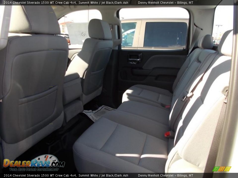 2014 Chevrolet Silverado 1500 WT Crew Cab 4x4 Summit White / Jet Black/Dark Ash Photo #6