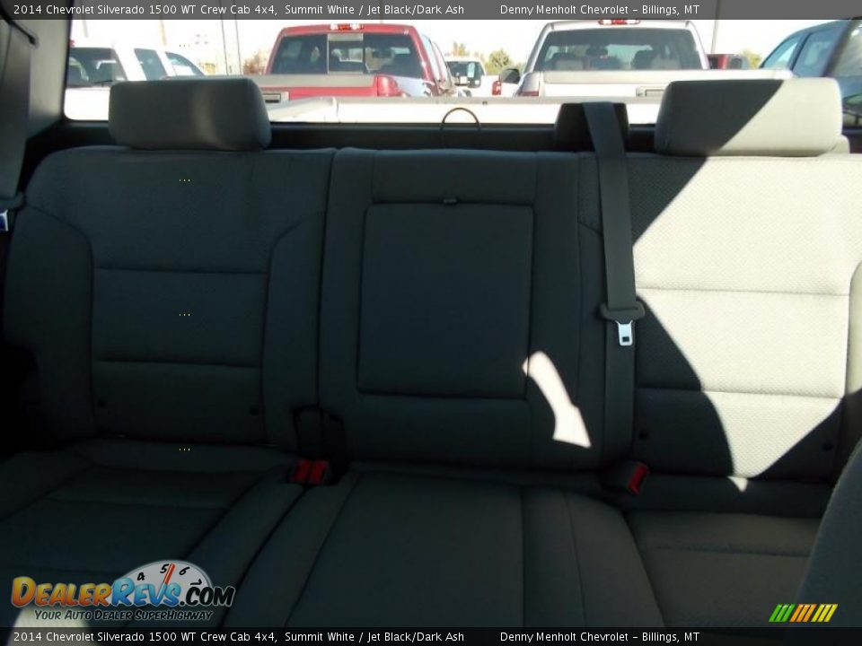 2014 Chevrolet Silverado 1500 WT Crew Cab 4x4 Summit White / Jet Black/Dark Ash Photo #12