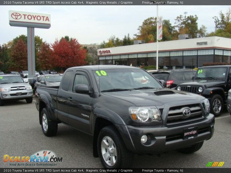 2010 Toyota Tacoma V6 SR5 TRD Sport Access Cab 4x4 Magnetic Gray Metallic / Graphite Photo #1