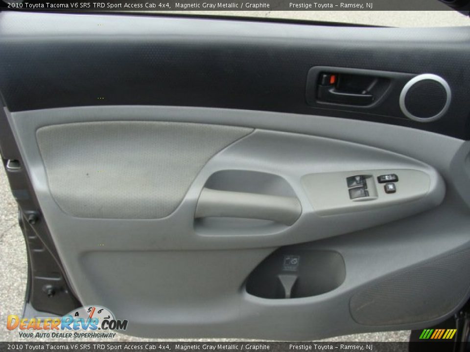 2010 Toyota Tacoma V6 SR5 TRD Sport Access Cab 4x4 Magnetic Gray Metallic / Graphite Photo #6