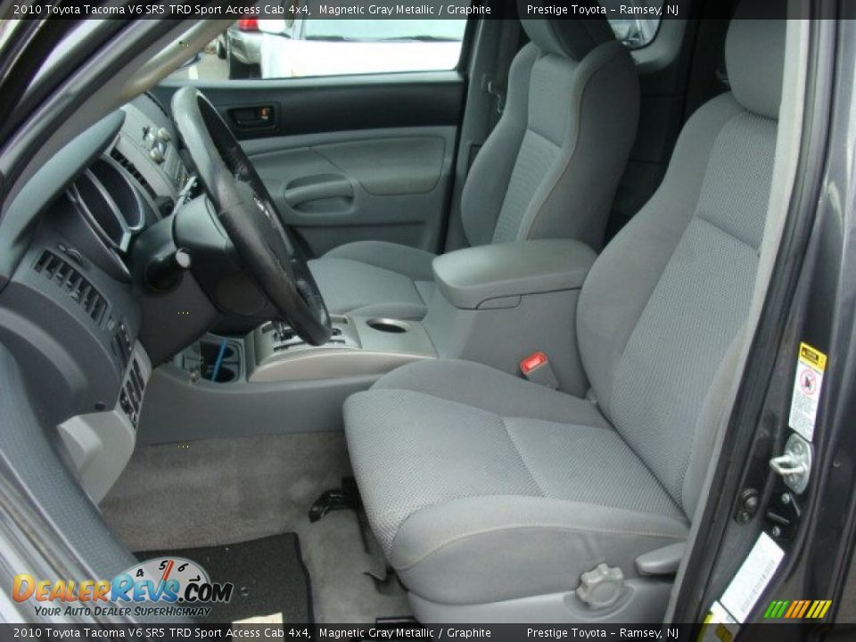 2010 Toyota Tacoma V6 SR5 TRD Sport Access Cab 4x4 Magnetic Gray Metallic / Graphite Photo #8