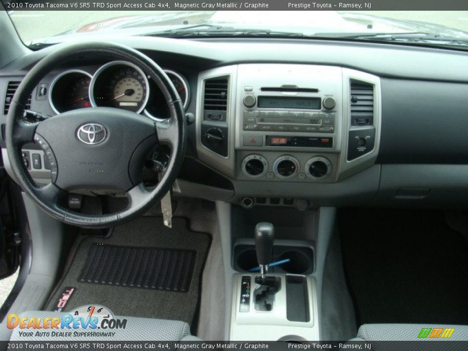 2010 Toyota Tacoma V6 SR5 TRD Sport Access Cab 4x4 Magnetic Gray Metallic / Graphite Photo #9