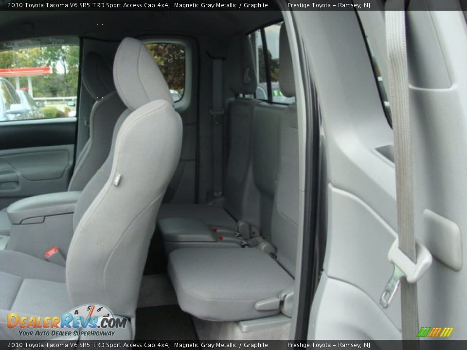 2010 Toyota Tacoma V6 SR5 TRD Sport Access Cab 4x4 Magnetic Gray Metallic / Graphite Photo #13
