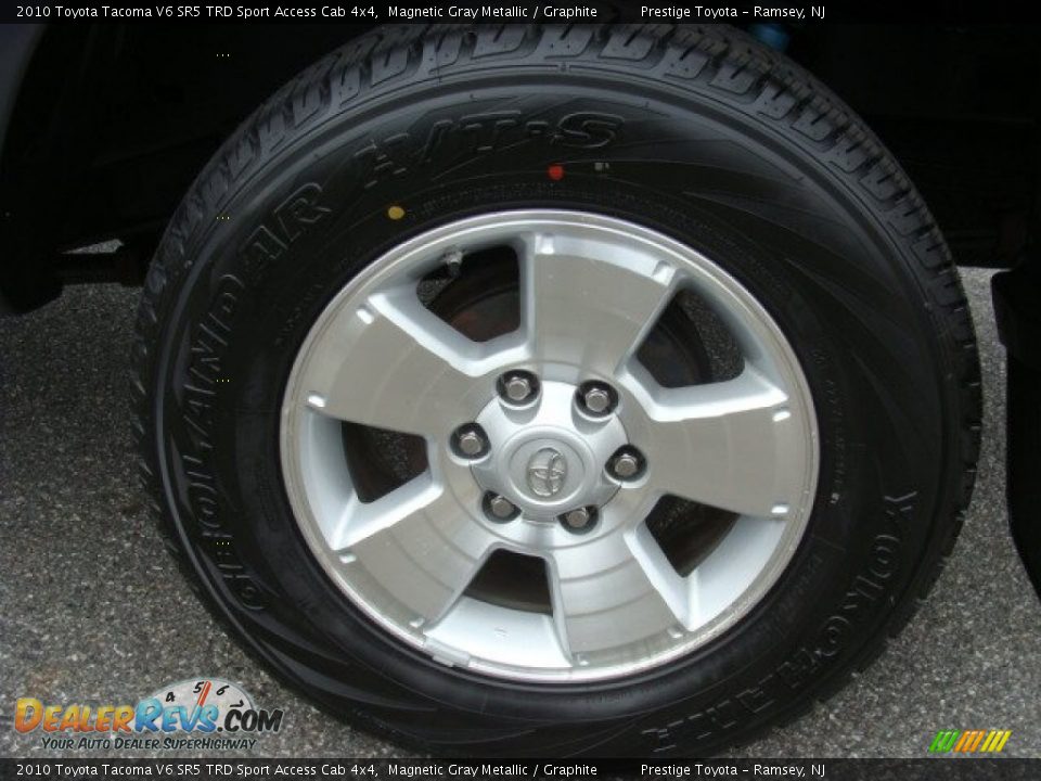 2010 Toyota Tacoma V6 SR5 TRD Sport Access Cab 4x4 Magnetic Gray Metallic / Graphite Photo #14