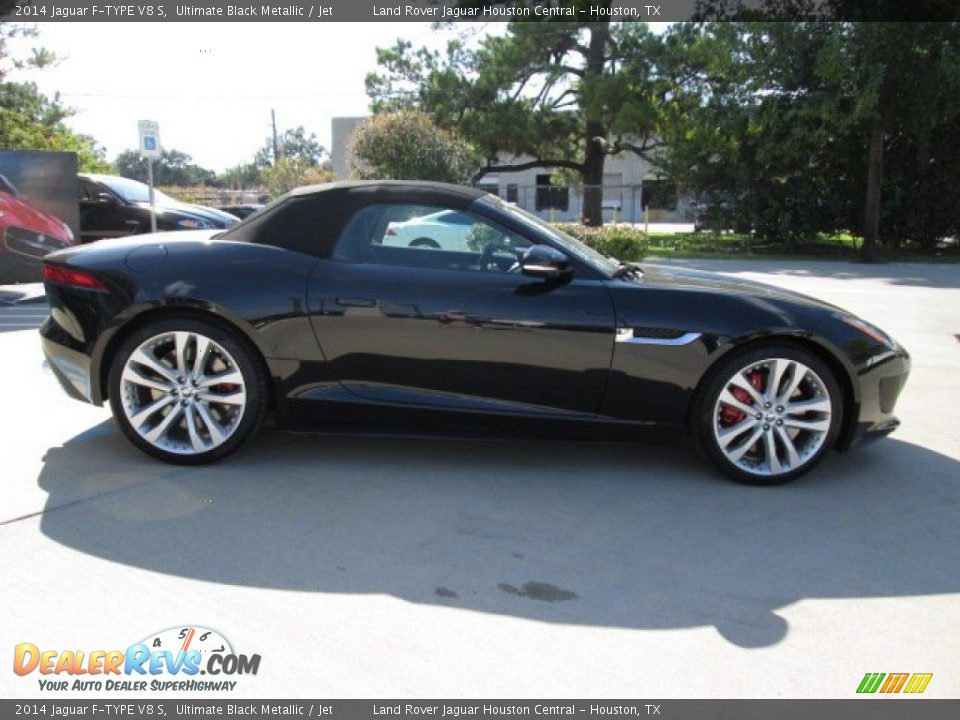 Ultimate Black Metallic 2014 Jaguar F-TYPE V8 S Photo #11