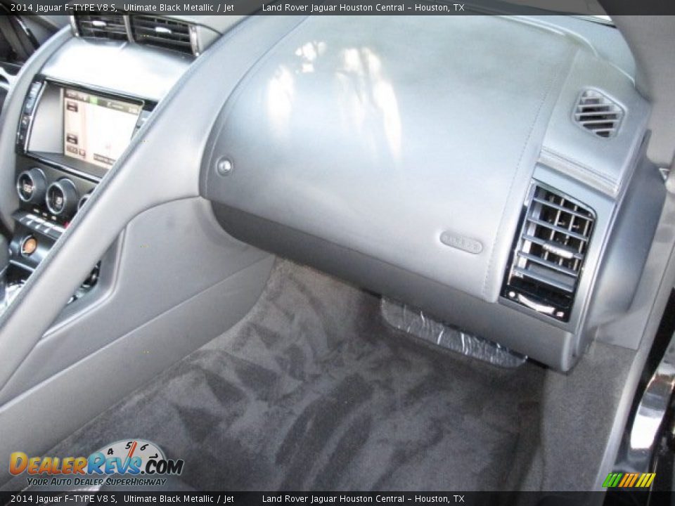 2014 Jaguar F-TYPE V8 S Ultimate Black Metallic / Jet Photo #13
