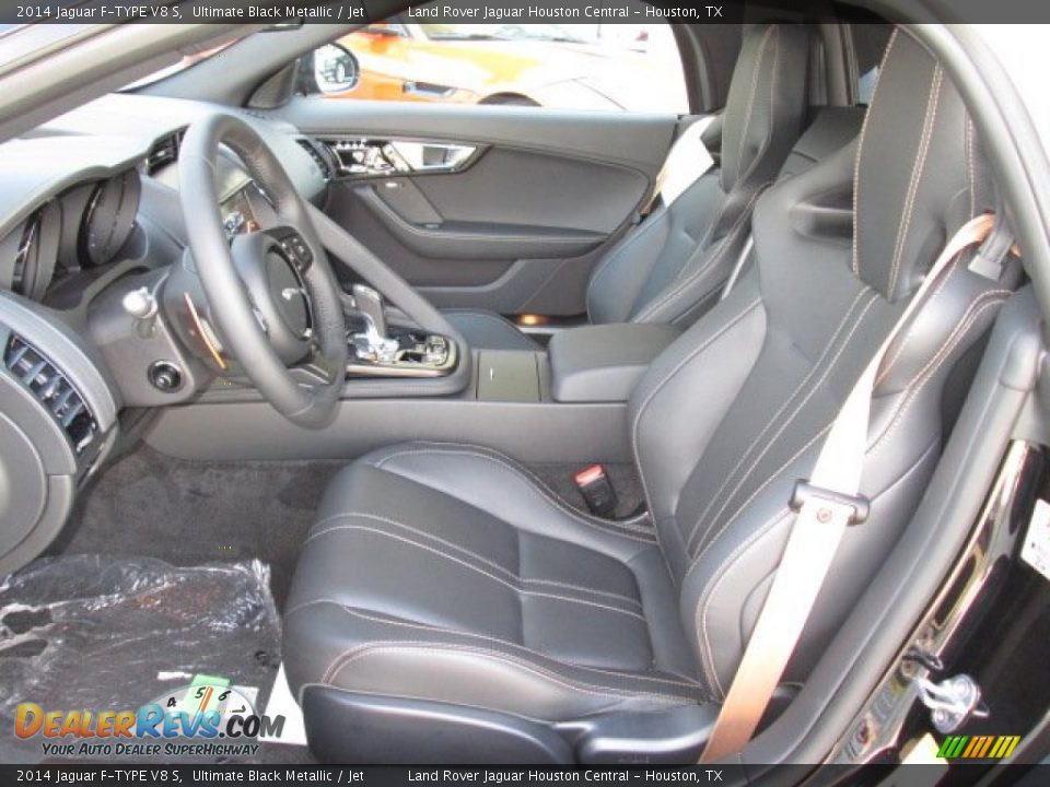 Front Seat of 2014 Jaguar F-TYPE V8 S Photo #2