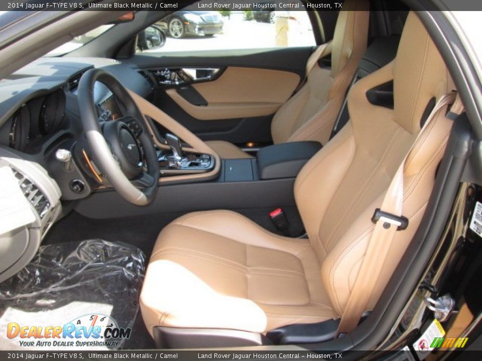 Front Seat of 2014 Jaguar F-TYPE V8 S Photo #2