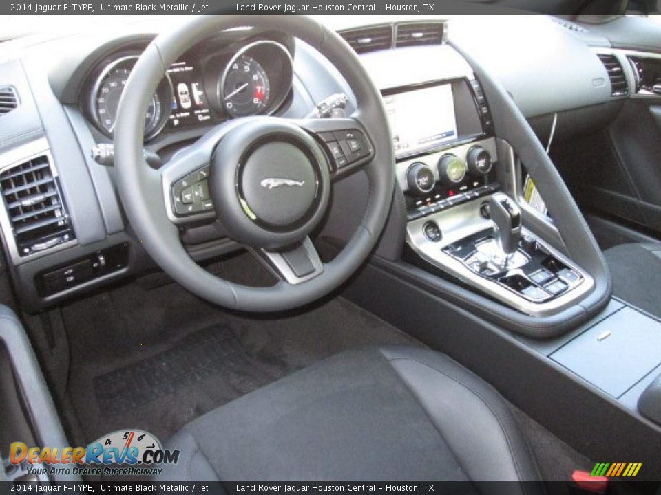 Jet Interior - 2014 Jaguar F-TYPE  Photo #3