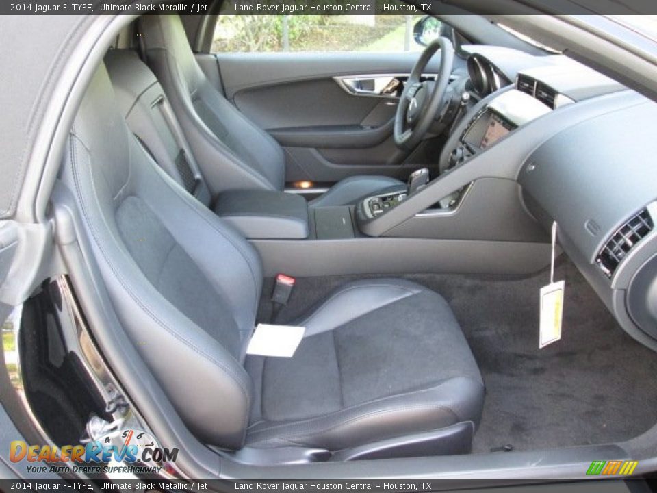 2014 Jaguar F-TYPE Ultimate Black Metallic / Jet Photo #4