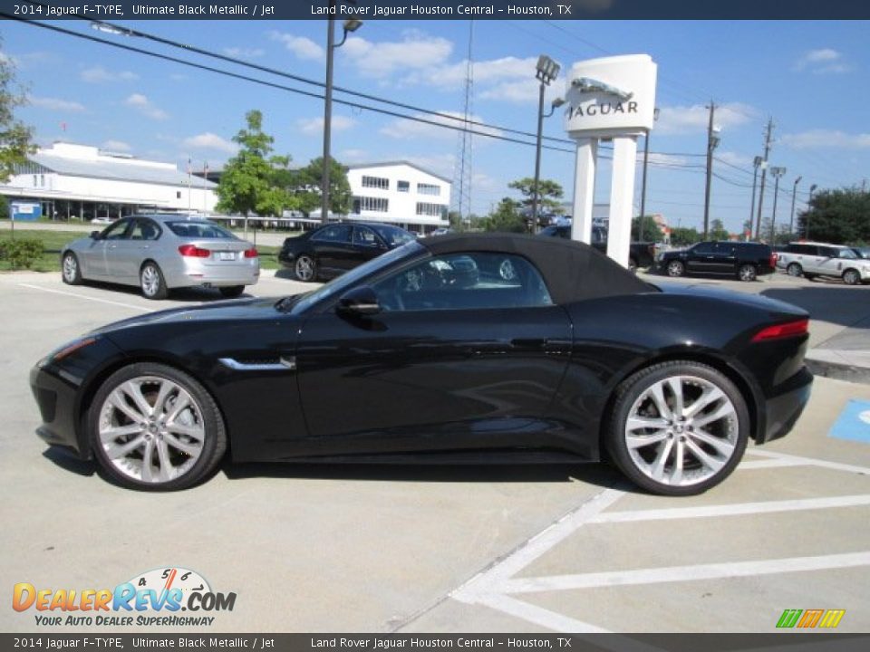 Ultimate Black Metallic 2014 Jaguar F-TYPE  Photo #7