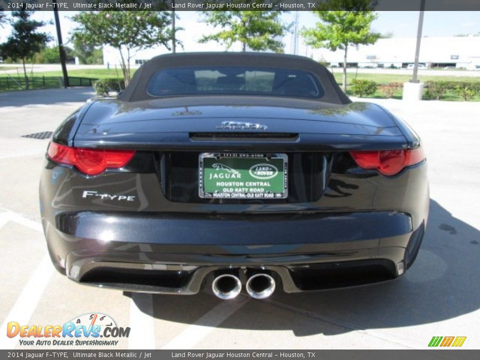 2014 Jaguar F-TYPE Ultimate Black Metallic / Jet Photo #9