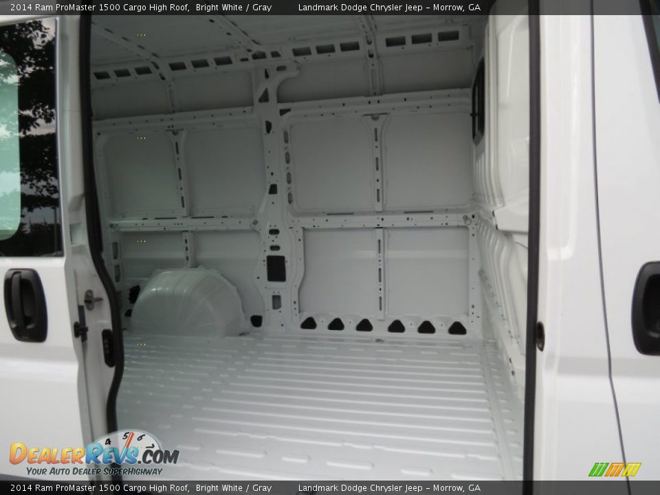 2014 Ram ProMaster 1500 Cargo High Roof Bright White / Gray Photo #10