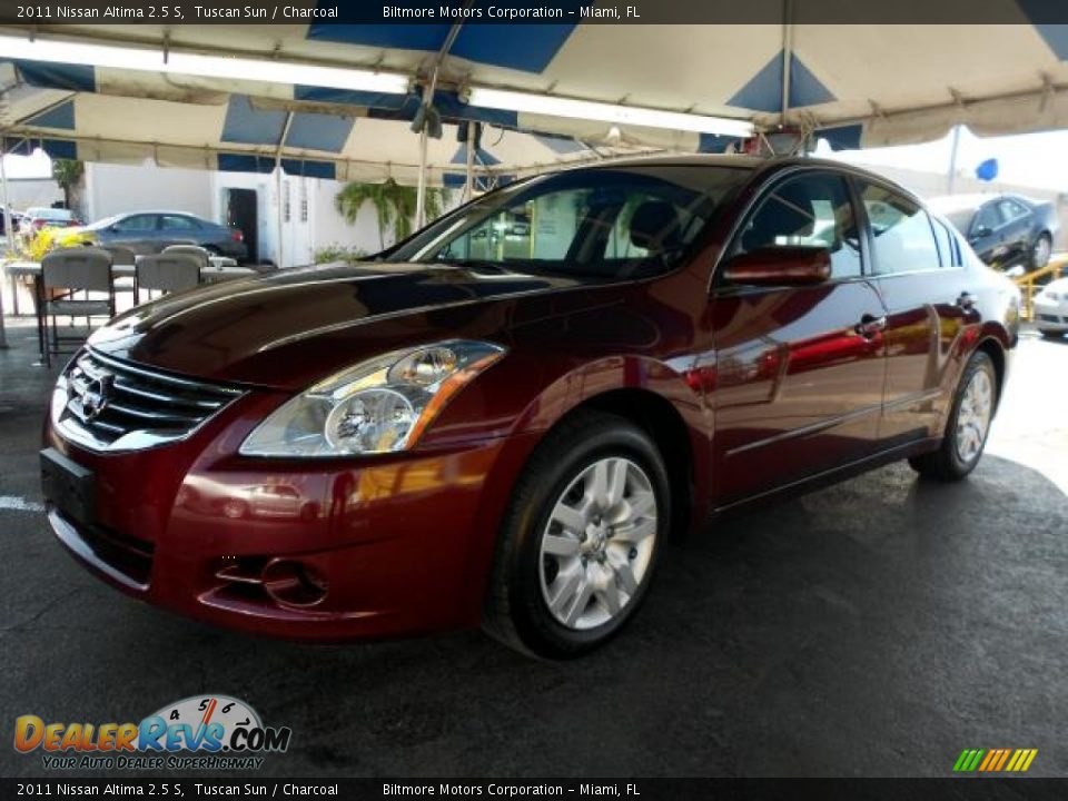 2011 Nissan Altima 2.5 S Tuscan Sun / Charcoal Photo #3