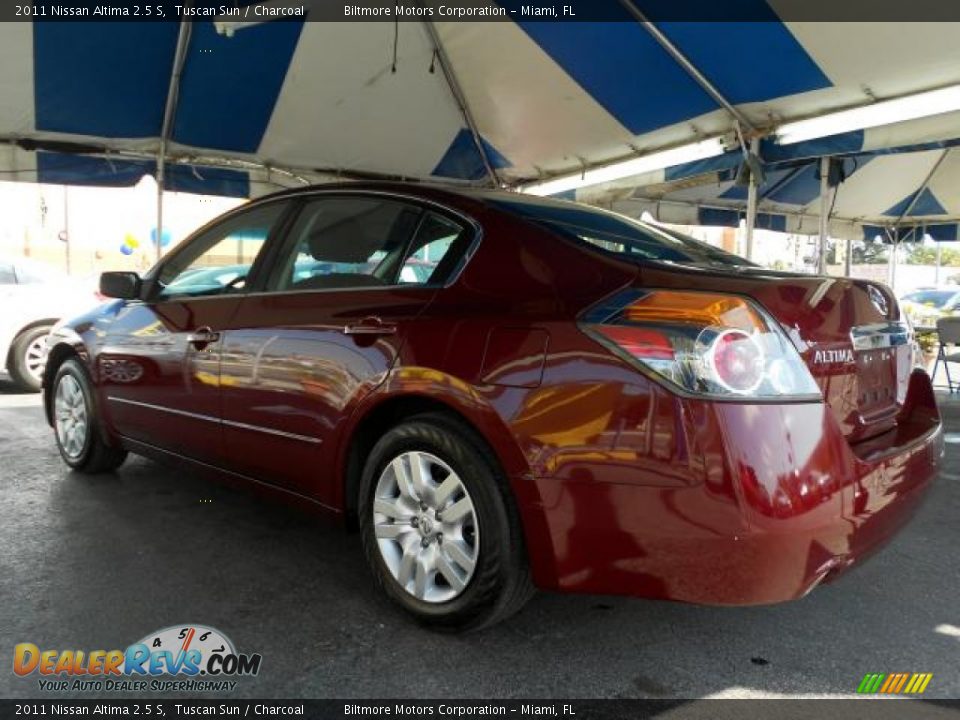 2011 Nissan Altima 2.5 S Tuscan Sun / Charcoal Photo #6