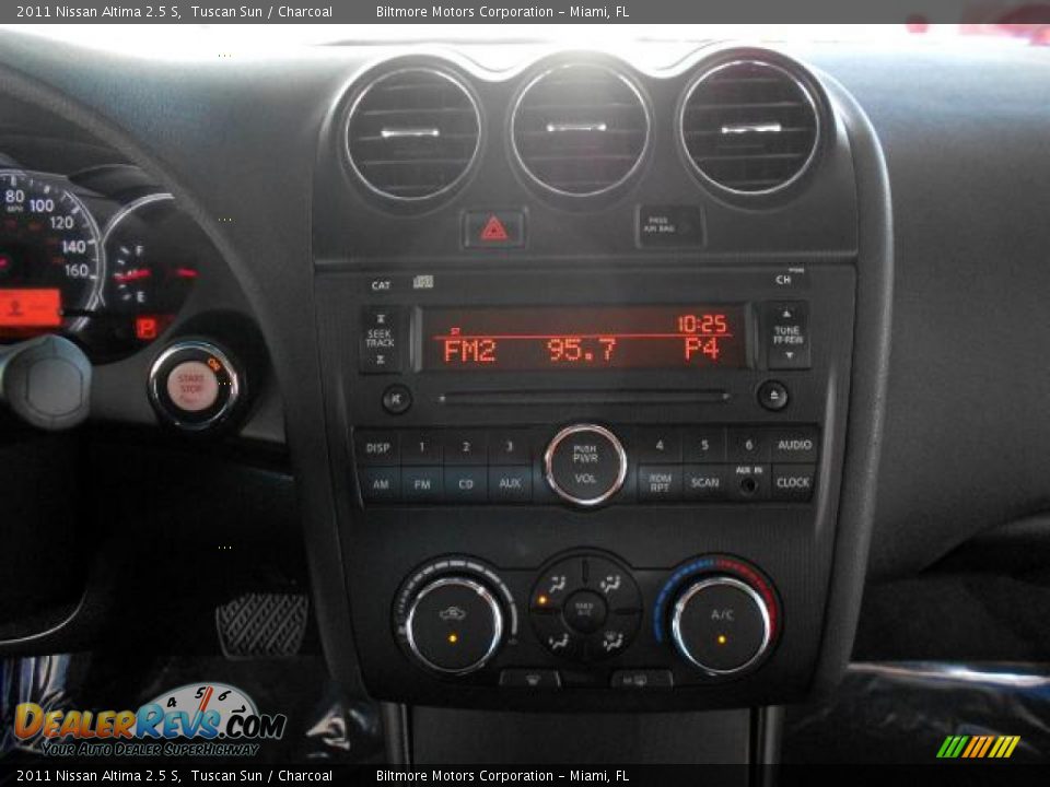 2011 Nissan Altima 2.5 S Tuscan Sun / Charcoal Photo #13