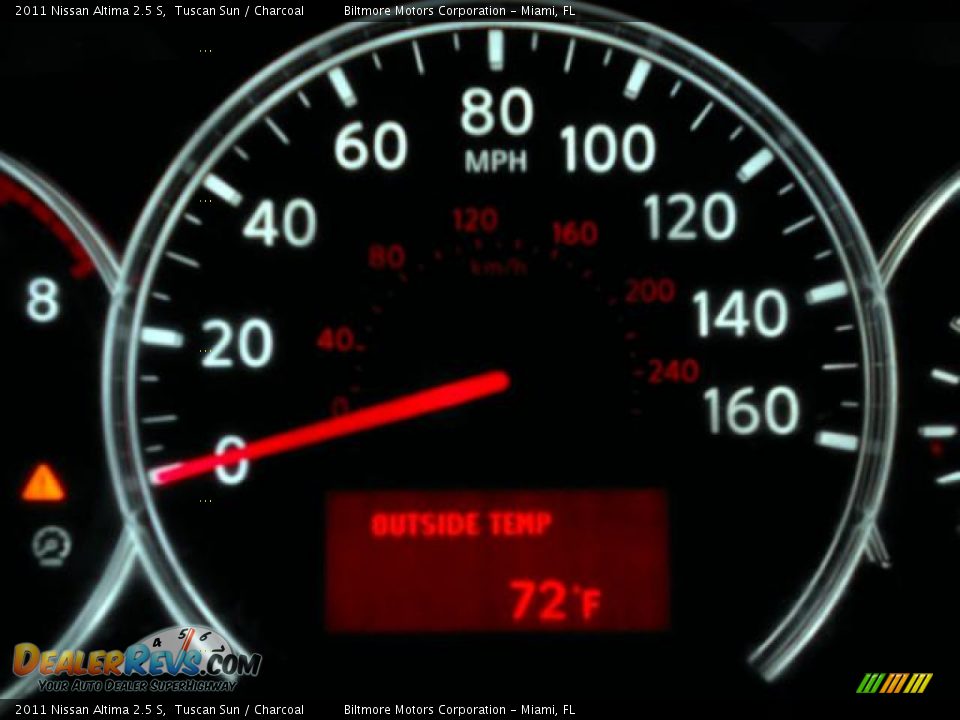 2011 Nissan Altima 2.5 S Tuscan Sun / Charcoal Photo #18