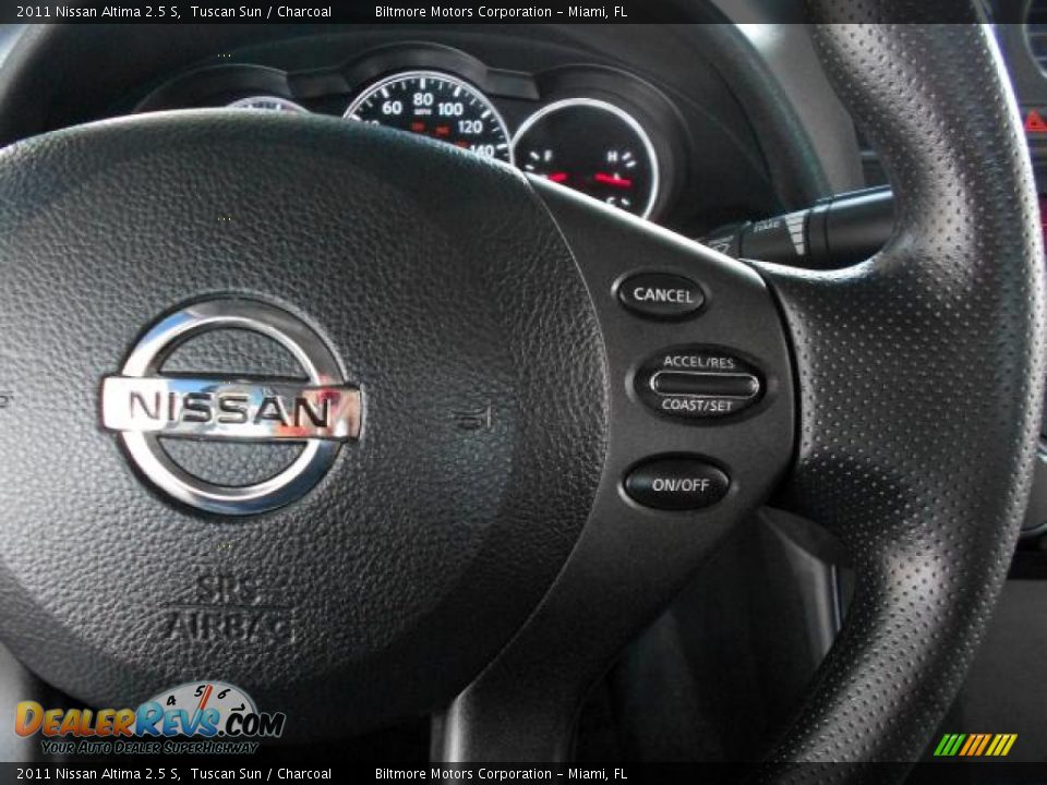 2011 Nissan Altima 2.5 S Tuscan Sun / Charcoal Photo #21