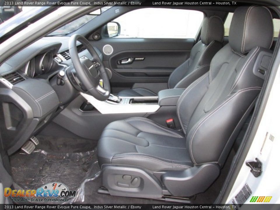 Front Seat of 2013 Land Rover Range Rover Evoque Pure Coupe Photo #2
