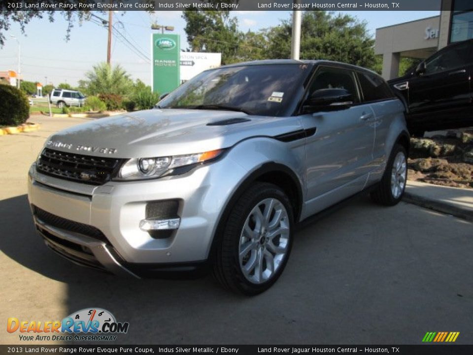 2013 Land Rover Range Rover Evoque Pure Coupe Indus Silver Metallic / Ebony Photo #5