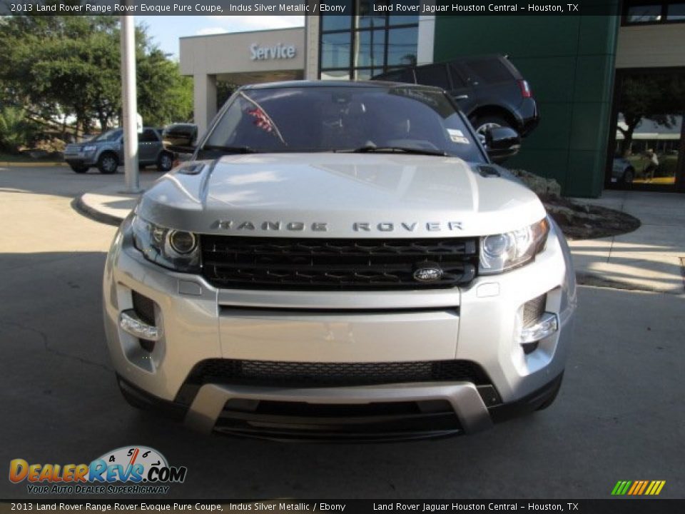 2013 Land Rover Range Rover Evoque Pure Coupe Indus Silver Metallic / Ebony Photo #6