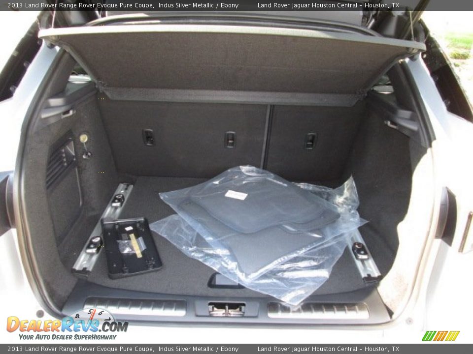 2013 Land Rover Range Rover Evoque Pure Coupe Indus Silver Metallic / Ebony Photo #10