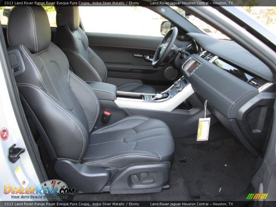 Front Seat of 2013 Land Rover Range Rover Evoque Pure Coupe Photo #14