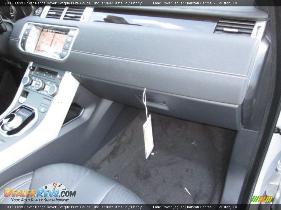 2013 Land Rover Range Rover Evoque Pure Coupe Indus Silver Metallic / Ebony Photo #15